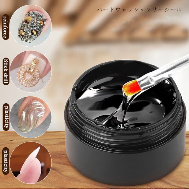- Asciugatura rapida unghie prolunga gel colla finta cappotto top unghie D