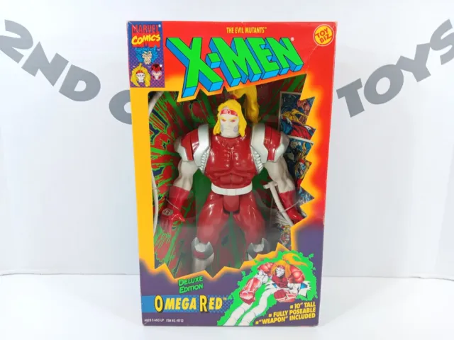 Omega Red X-Men Deluxe Edition Marvel 10" Figure ToyBiz
