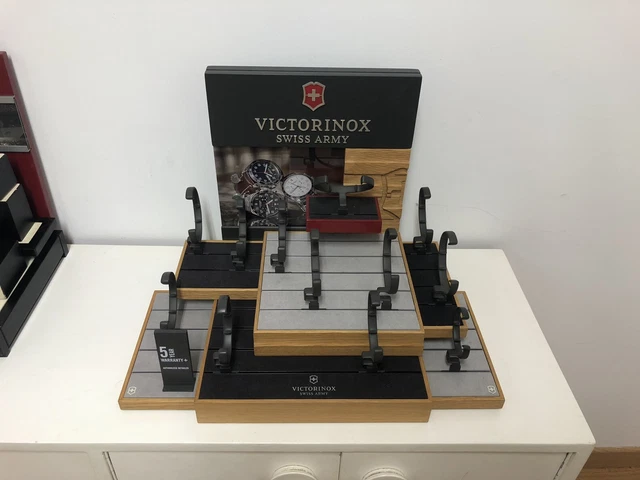 Vitrine Présentoir HUBLOT Pour Montres (3 Places) - Occasion - Suisse - Avec Traces D'usage