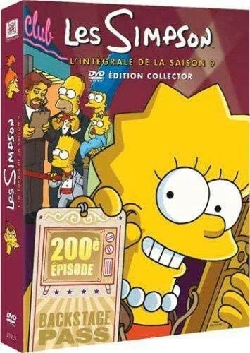 DVD - Les Simpson - La Saison 9 [Édition Collector] coffret en parfait état 