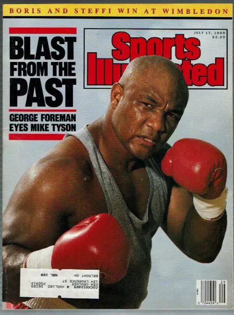 1989   Sports Illustrated   George Foreman     Blast from the past