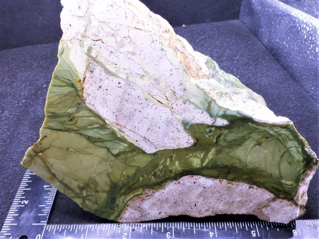 ORCA: Outstanding Morrisonite Jasper Faced Rough Chunk, Oregon