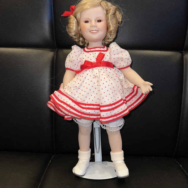 ~ DANBURY MINT Shirley Temple Stand Up & Cheer Doll ~ Dolls Of Silver Screen por