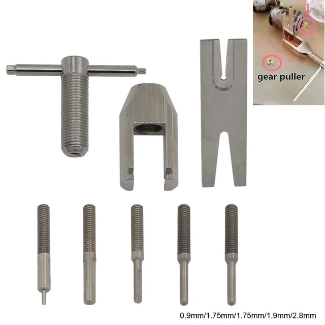 Be In Your Mind Extracteur D'Engrenages RC – Kit 5 Tailles Outils Démonte-Pignon Pour Modèles Avion, Train & Voiture RC