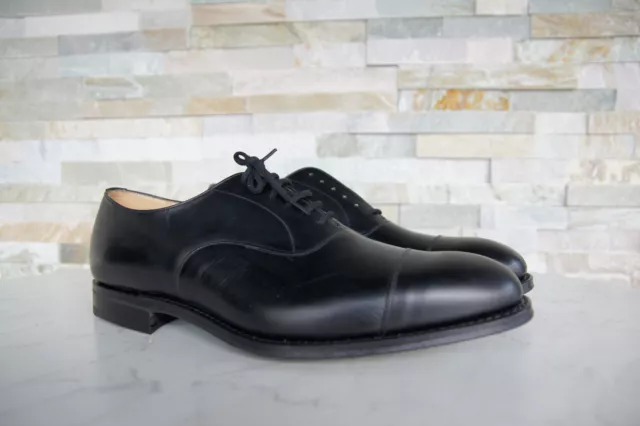 Church's 42 8G Zapatos de Cordones Mocasines CONSUL R173 Negro Nuevo Antiguo 2