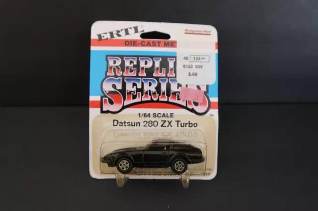 Vtg 1981 Ertl Replica Series Black Datsun 280ZX Turbo T-Top #1888 NEW Hong Kong