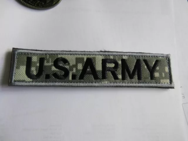 US Army Aufnäher United States Army Patch Special Forces tarn digital camo Klett