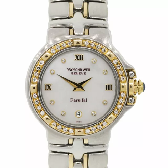 Raymond Weil Geneve Parsifal Diamond&Sapphire Women Quartz Writs Watch&Valuation Raymond Weil Geneve Parsifal Diamond&Sapphire Women Quartz Writs Watch&Valuation