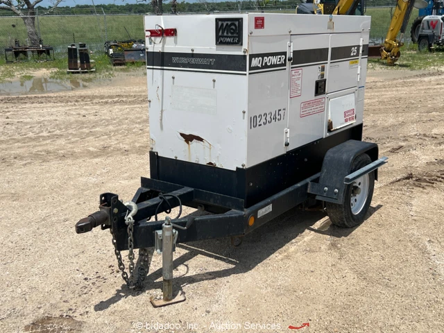 2017 Multiquip DCA-25SSIU4F 20kW Towable Generator 25kVA Diesel Genset bidadoo 2017 Multiquip DCA-25SSIU4F 20kW Towable Generator 25kVA Diesel Genset bidadoo