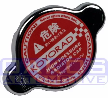 Koyo Radiator Cap (1.3 Bar, Hyper Red), For Koyo Aluminum Radiators I SK-C13