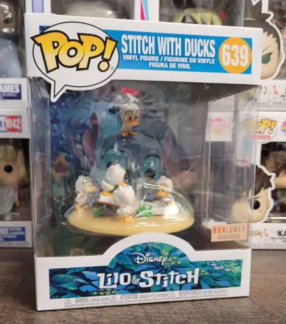 FUNKO POP DISNEY Lilo & Stitch # 639 Stitch With Ducks Box Lunch $144.41 -  PicClick
