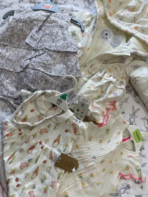 NEW Baby Girls Clothes Bundle Size 12-18 Months Summer