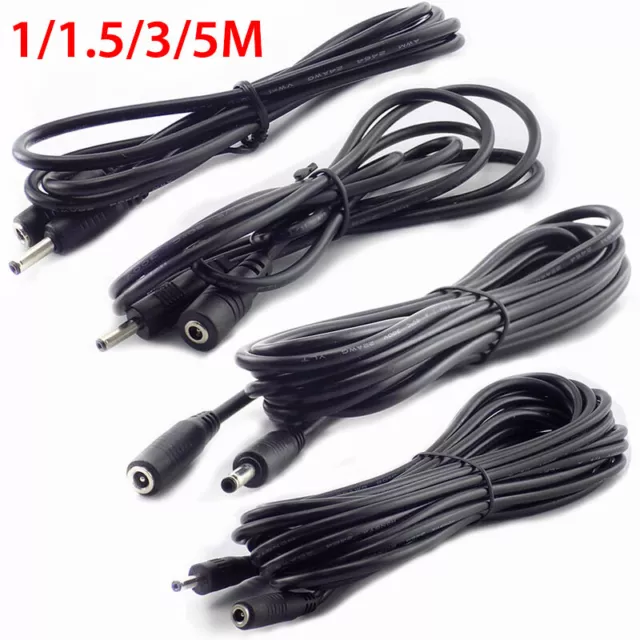 5V DC Power Supply Extension Cable Wire Lead CCTV Security Camera/DVR 3.5x1.35mm