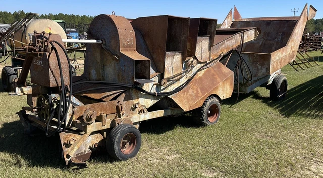 Wiess McNair 848Pecan Harvester With Cart