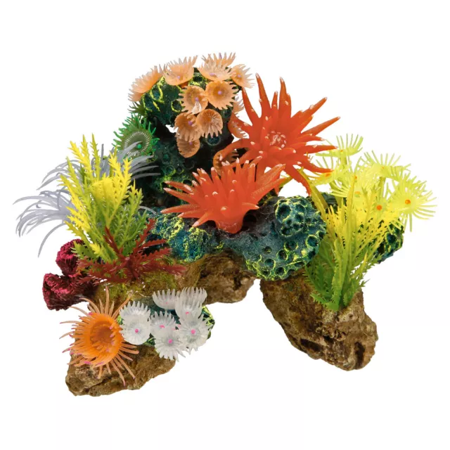 NOBBY AQUARIUM DECORATION Corals With Plant New 29.83 PicClick UK