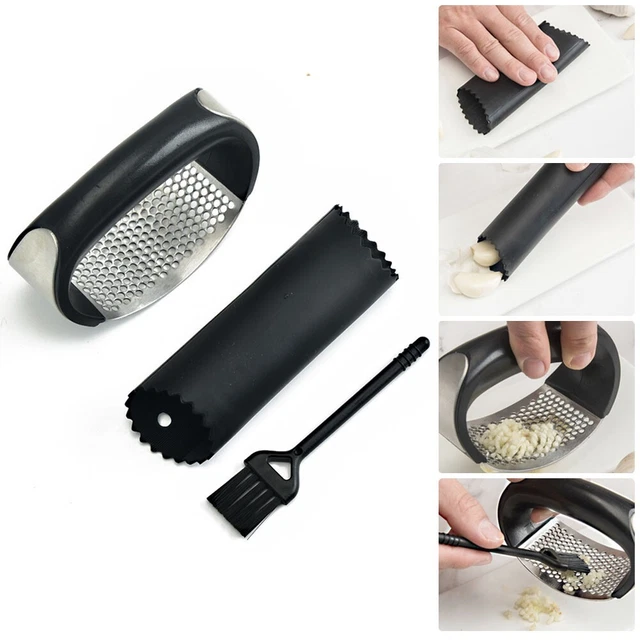 Anillo prensado de ajo herramientas de mecedor manual picadora 3x mango suministros de cocina