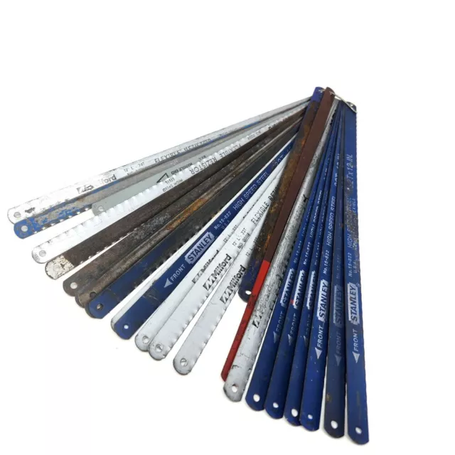 24 Pcs Stanley 15-822, Milford 00118 Hacksaw Blades, 12 in Accessories
