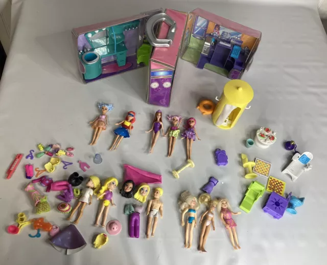 Fashion Polly pocket mixed mini figure lot