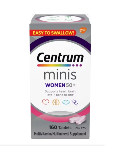 Centrum Minis Women's 50+ Multivitamin & Multimineral, 160 Tablets Exp 07/2024 Centrum Minis Women's 50+ Multivitamin & Multimineral, 160 Tablets Exp 07/2024