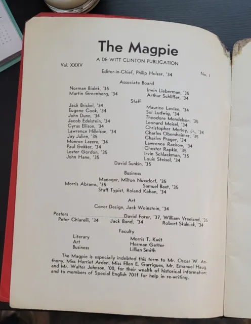 Countee Cullen Magpie High School Harlem Renaissance Scarce Poetry 1934 3