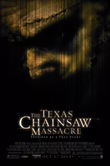 The Texas Chainsaw Massacre Official Original Cinema Movie Print Premium Poster