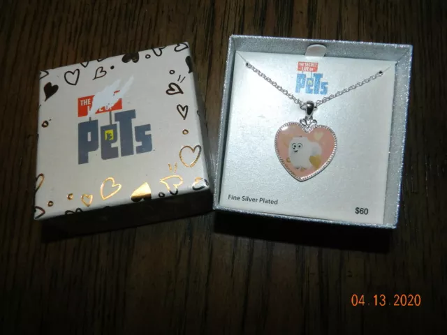 Secret Life Of Pets Necklace “Gidget” New