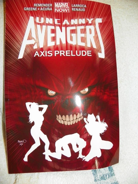 Uncanny Avengers Vol 5 Axis Prelude Marvel Comics New TPB Trade Paperback