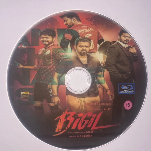 BIGIL 2019 BOLLYWOOD Movie Bluray hindi,tamil £6.00 PicClick UK