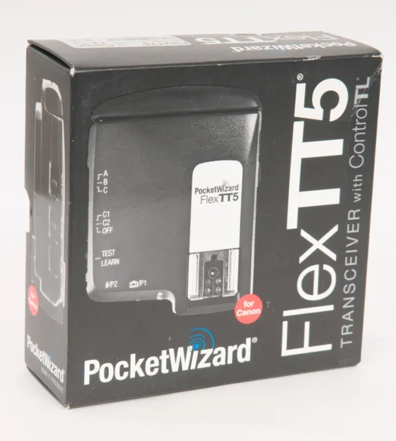 Pocket Wizard Flex TT5 Transceiver With Control TL - Canon (2376BL)