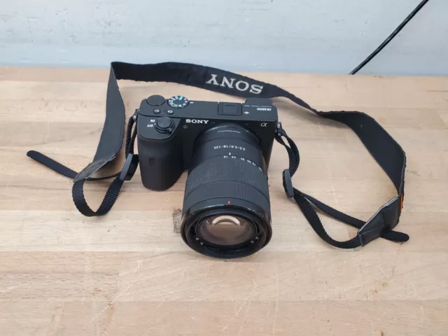 Sony Alpha a6600 24.2MP Mirrorless Camera - Black with 18-135 Lens