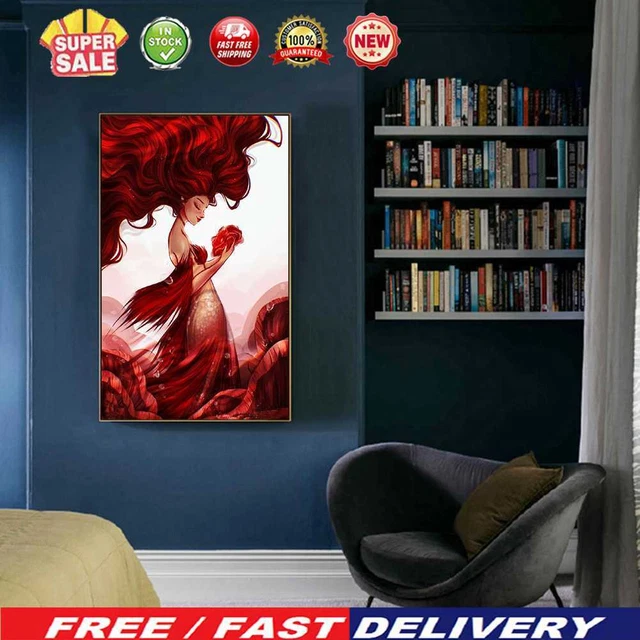 Kit de pintura de diamantes taladro redondo completo 5D hágalo usted mismo decoración del hogar artesanal (A2532)