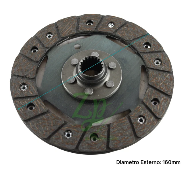 Disco frizione per BENASSI CARRARO A. COLLINA ROTECO M.GI.BI 011333