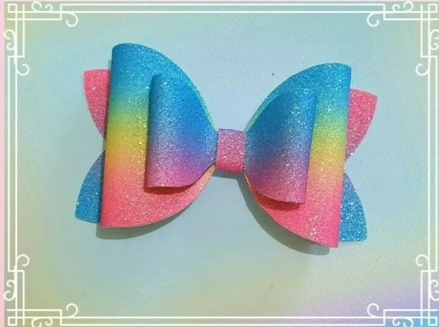 3.5 inch Plastic Hair bow template double loop Bow make your own hair bows