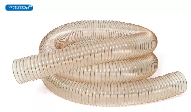 PU Flexible Ducting Hose Pipe - Ventilation, Woodworking, Fume & Dust Extraction