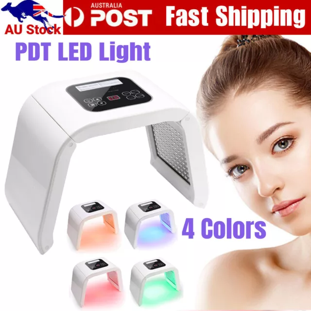 4 Color PDT LED Light Therapy Skin Rejuvenation Anti-aging Facial Beauty Machine