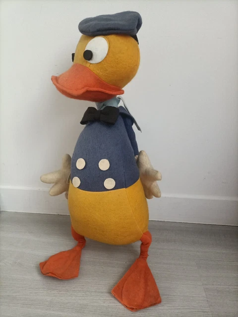 Ancien Ours En Peluche – Marque Anima – Années 1960 – Fabriqué En France