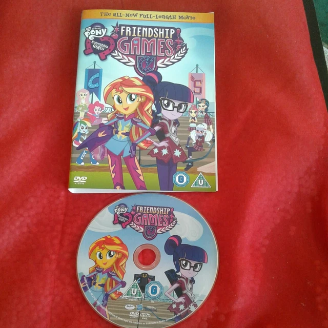 MY LITTLE PONY Equestria Girls Friendship Games DVD disc only no case ...