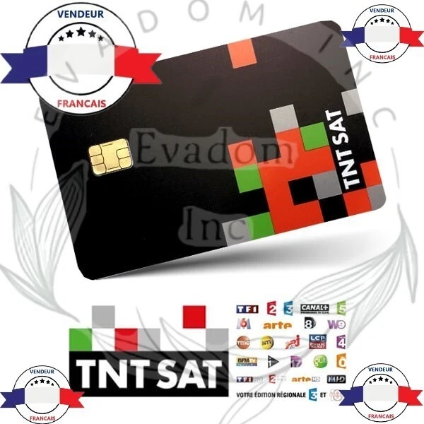 Carte Tnt SAT VALABLE 4 ANS - POUR SATELLITE ASTRA 19.2 | Leroy Merlin Carte Officielle TV Satellite Française - 3