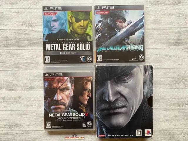 SONY Playstation 3 PS3 Metal Gear Solid HD Edition & Rising & 4 & V from Japan