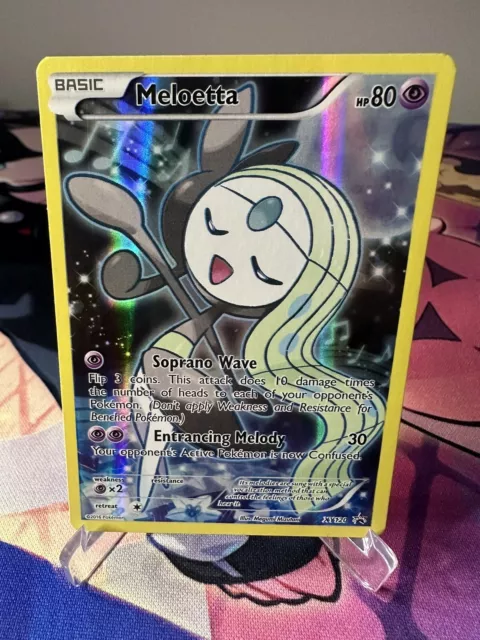 Meloetta FULL ART ULTRA RARE XY120 Promo Pokemon Mythical Collection NM HOLO