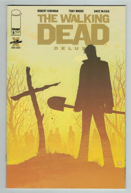 The Walking Dead Deluxe 6 variant cover B Image Comics Tony Moore 2020