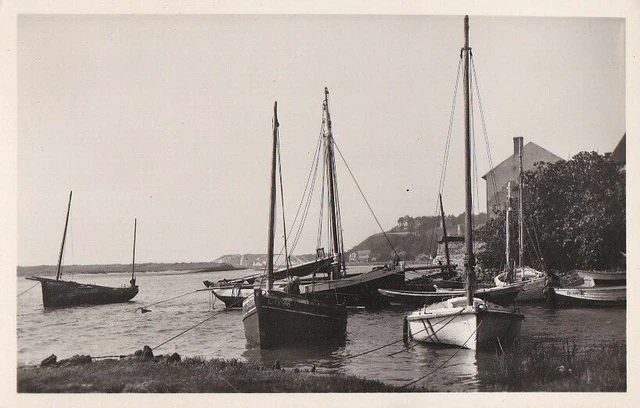 CPA 50 Face Jersey Env. Portbail Carteret BARNEVILLE/ MER Vue générale