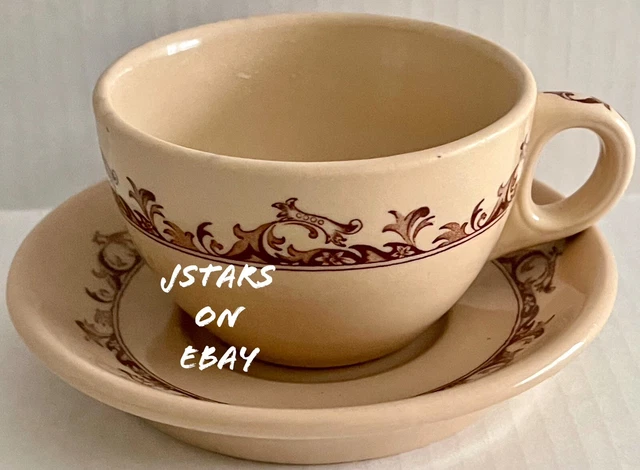 VINTAGE MAYER CHINA Coffee Cup Early American Roadside Red White & Blue  Eagle $109.33 - PicClick CA