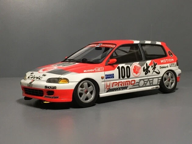 Kit Carrosserie Large Hasegawa Honda Civic EG6 1/24 - Maquette à Monter, Wide Body, Japon
