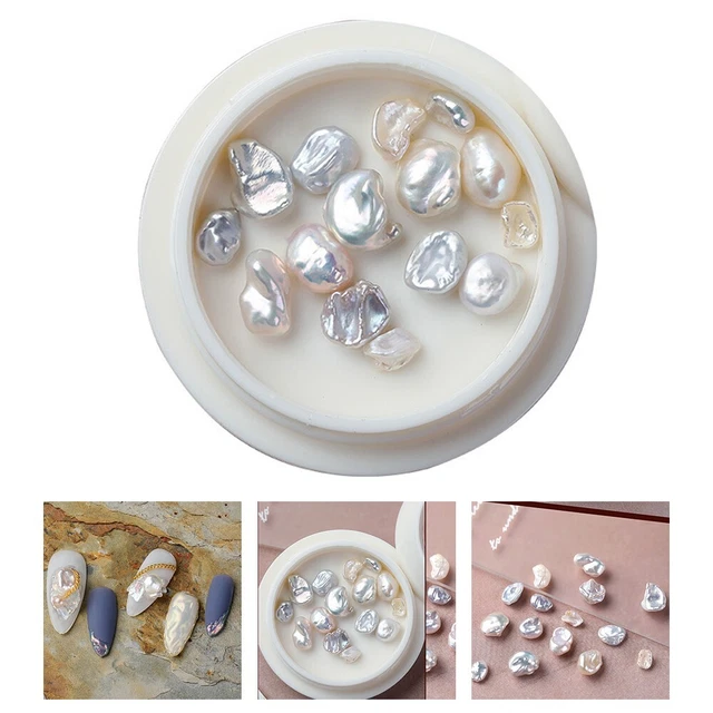 {"Bead":"Korn"} {"Pearl":"Perle"} {"Jewelry Making":"Schmuckherstellung"} Weiß
