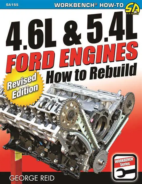 Shop Manual How To Rebuild 4.6L 5.4L Ford Engines Repair Book Sohc Dohc Reid V8