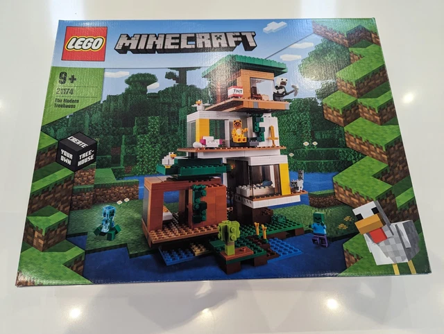 LEGO MINECRAFT 21174 - The Modern Treehouse - New - BNSB - Retired ...