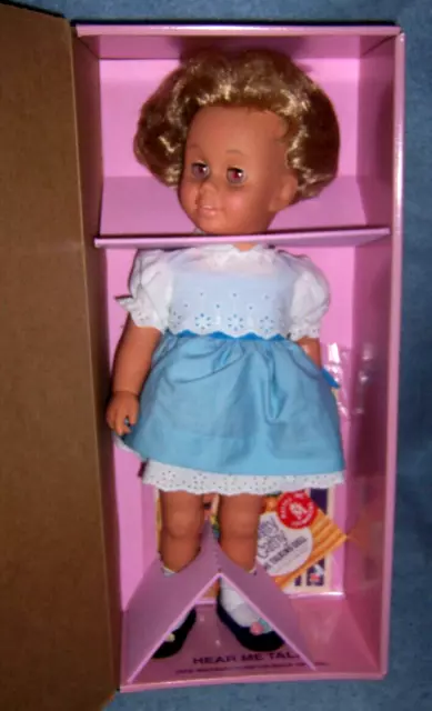 1960 Reproduction Chatty Cathy- 19” Talking doll by Mattel 1998