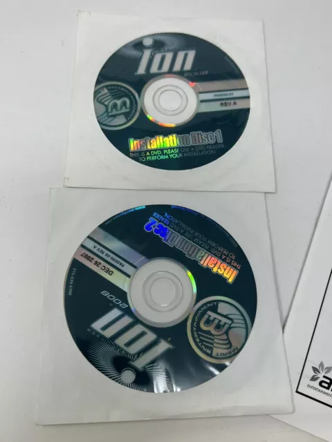 Megatouch ion  Edition DVD Video Game discs 2008
