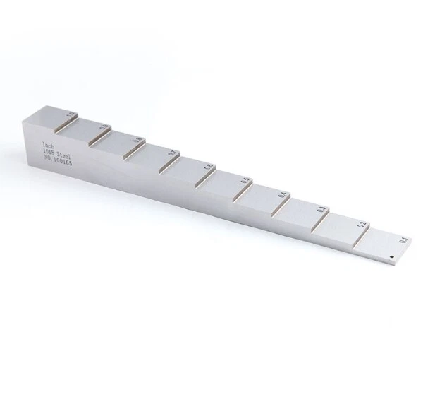 10 STEPS CALIBRATION Blocks 10-Step Ultrasonic Thickness Gauge DHL SHIP